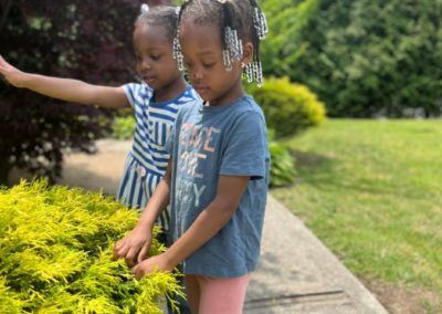 Children engaged in fun educational activities